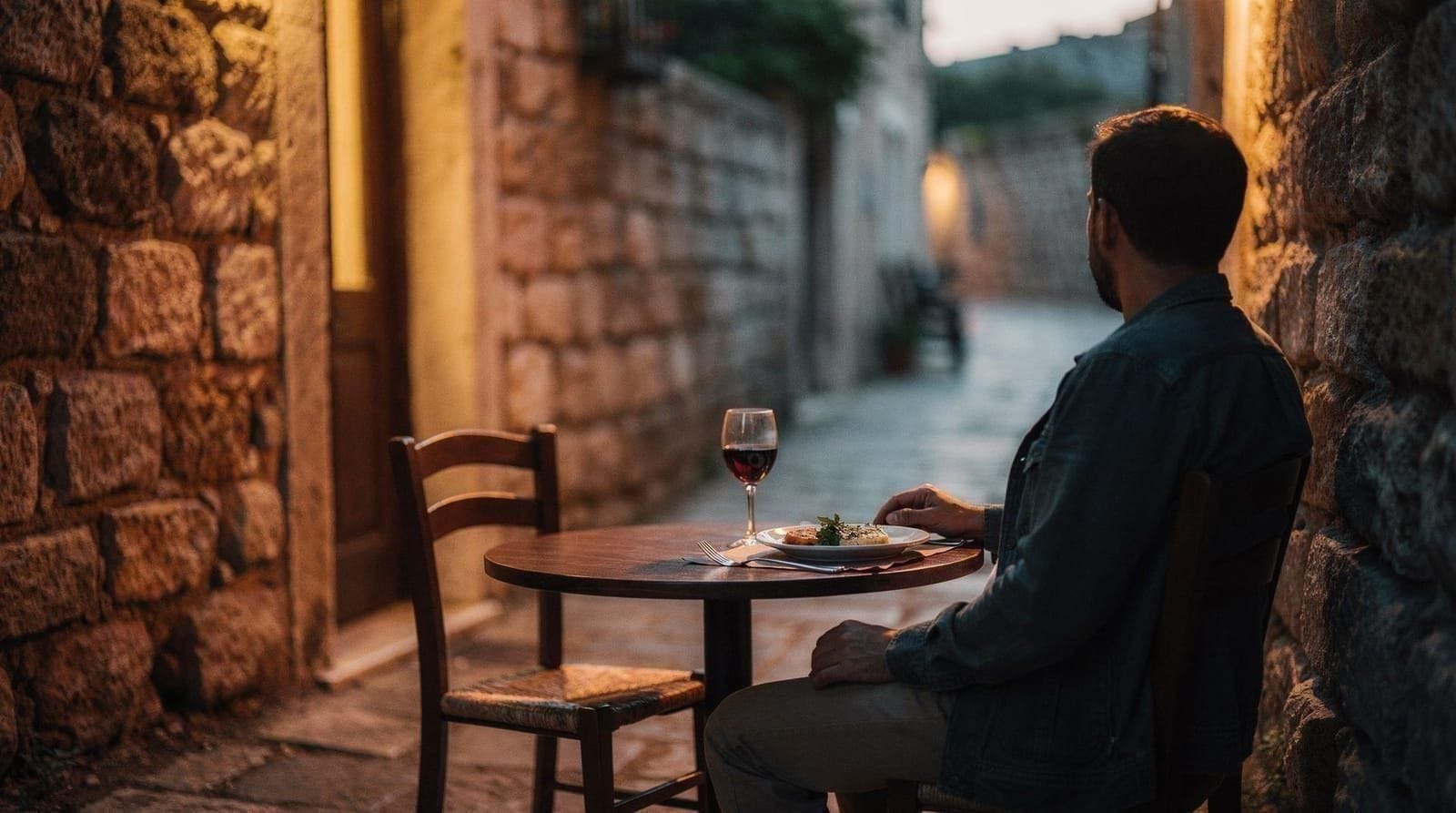 Sardinia solo travel — getting around and eating alone comfortably