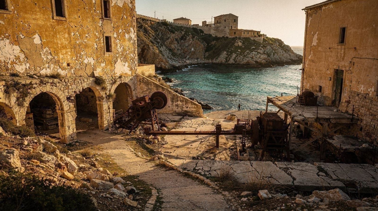 Argentiera: a silver-mining ghost village on the coast