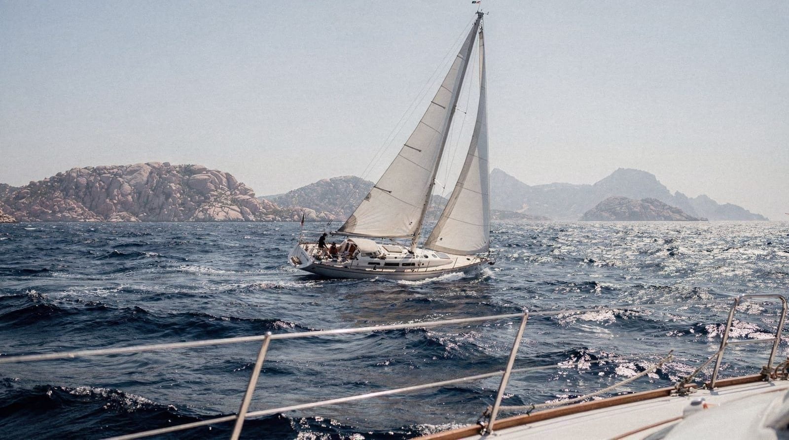 Sailing in Sardinia