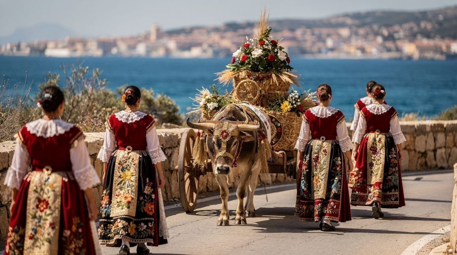The Sant'Efisio festival in Cagliari