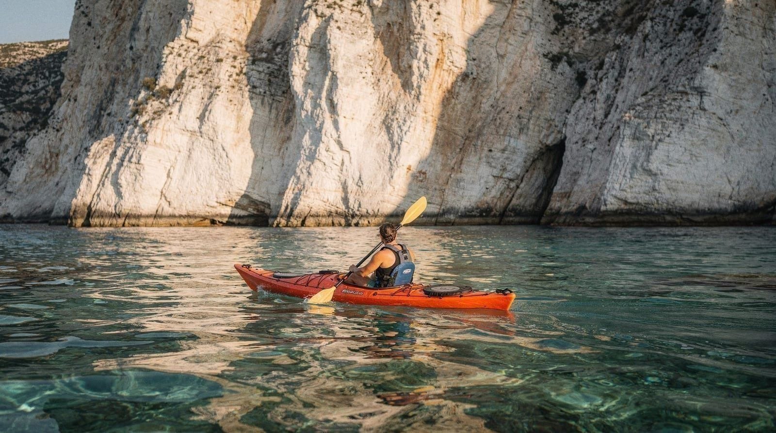 Sea kayaking in Sardinia