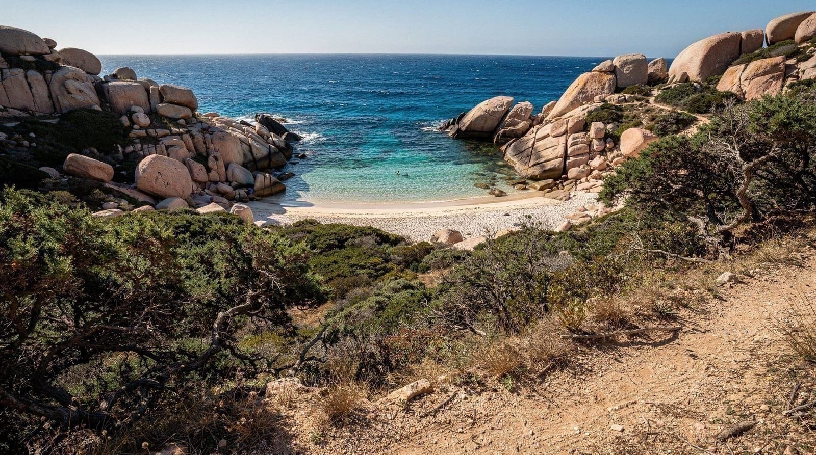 Spiaggia del Principe, the Costa Smeralda's most private-feeling beach