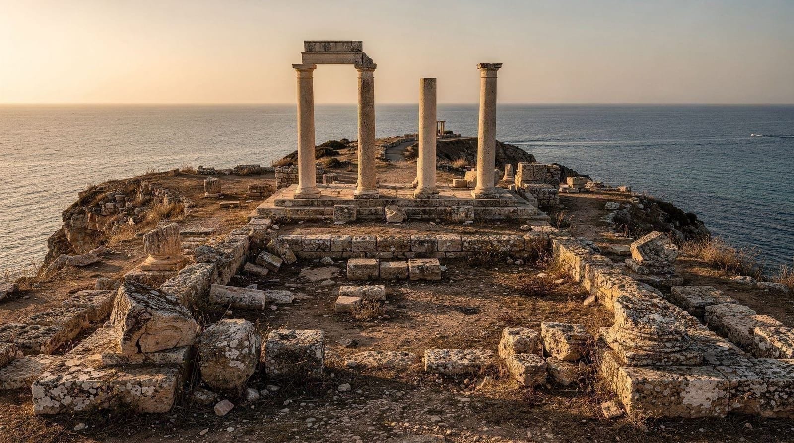 Tharros, the Phoenician-Roman city on the Sinis peninsula
