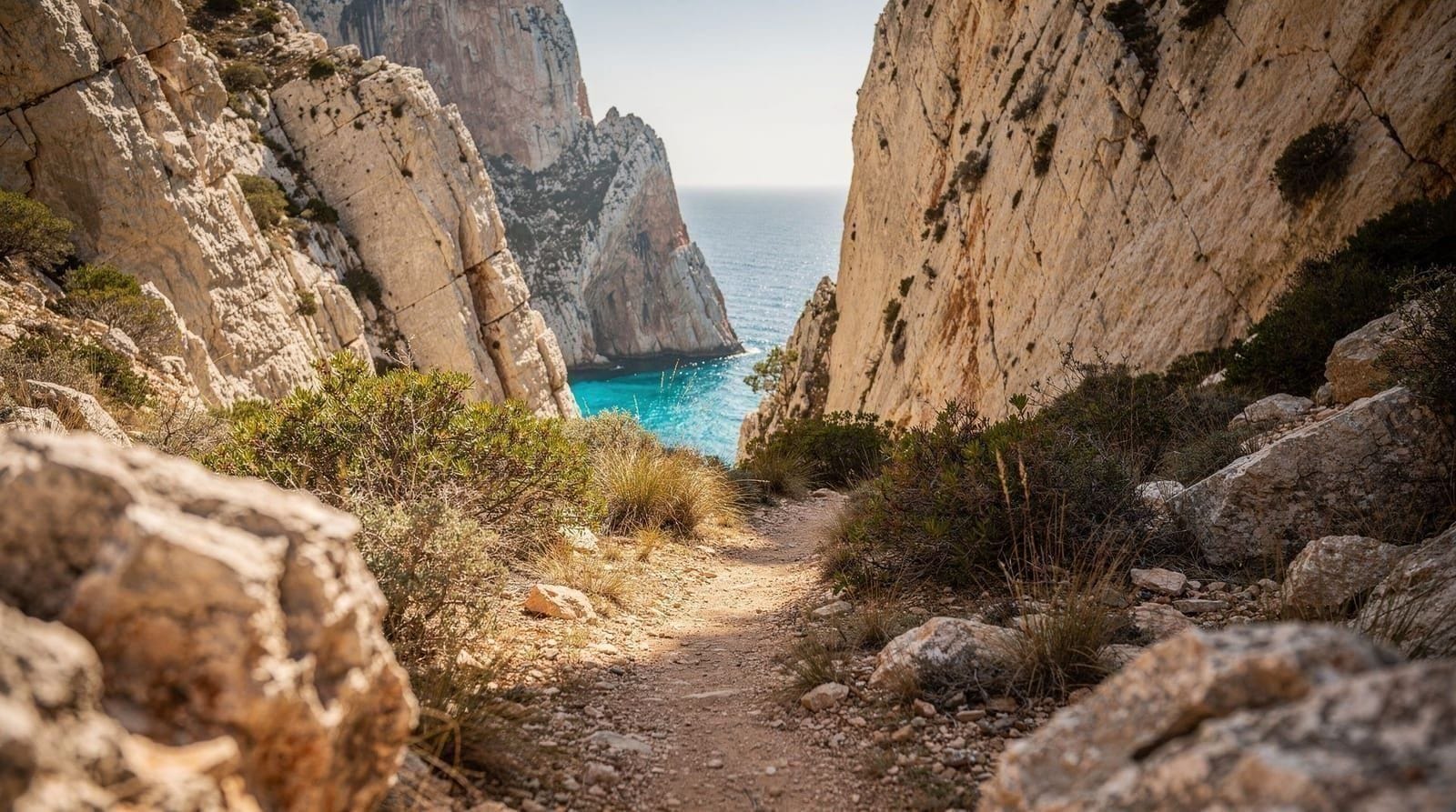 The hike to Cala Goloritzé